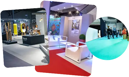 Branded exhibition carpet