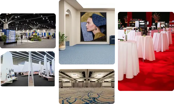 Cheap exhibition carpet