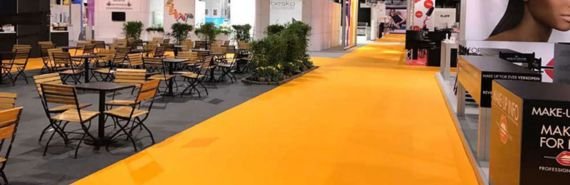 Corporate exhibition carpet