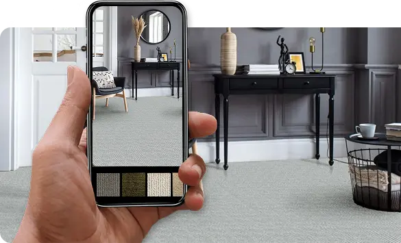 Decorative wool carpet