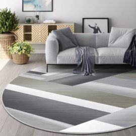 Eco-friendly round carpet