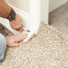 Expert carpet installation