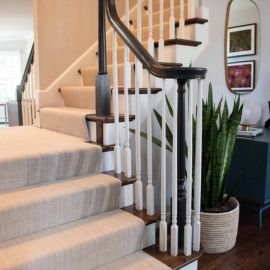 Grey Stair Carpet