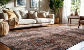 Handmade silk carpet