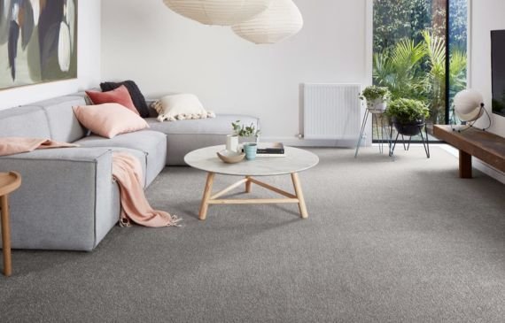 Luxury grey carpet