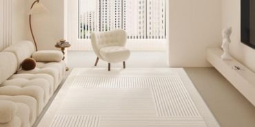 Luxury living room carpet