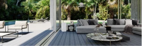 Modern outdoor carpet