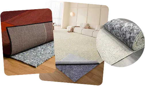 Plush carpet underlay