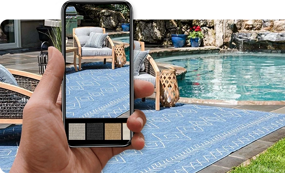 Portable outdoor carpet