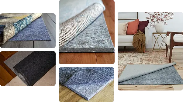 Resilient carpet underlay