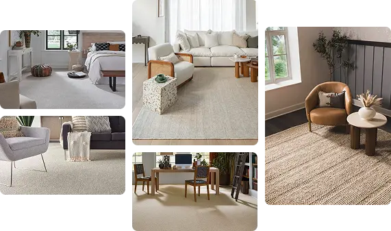 Resilient wool carpet