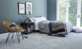 Soft bedroom carpet
