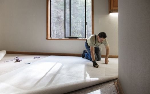 Timely carpet installation