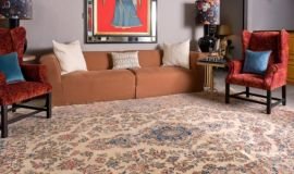 Vintage Iranian carpet