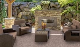 Weather-resistant outdoor carpet
