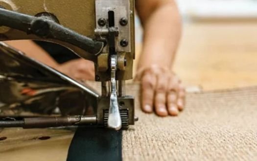 Fine carpet stitching