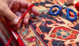 High-quality carpet stitching