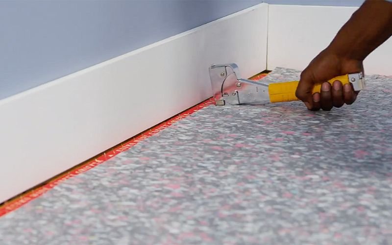 Insert The Carpet Padding