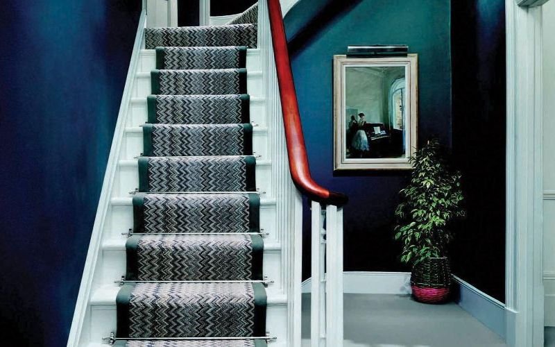 Stair Carpets With Geometric Design