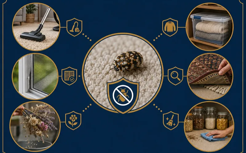 How to Prevent Carpet Beetles From Coming Back