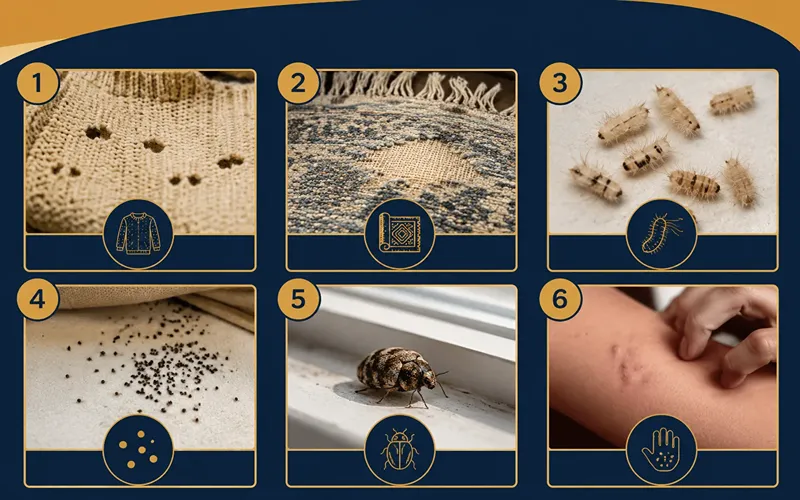 Signs You Have a Carpet Beetle Infestation